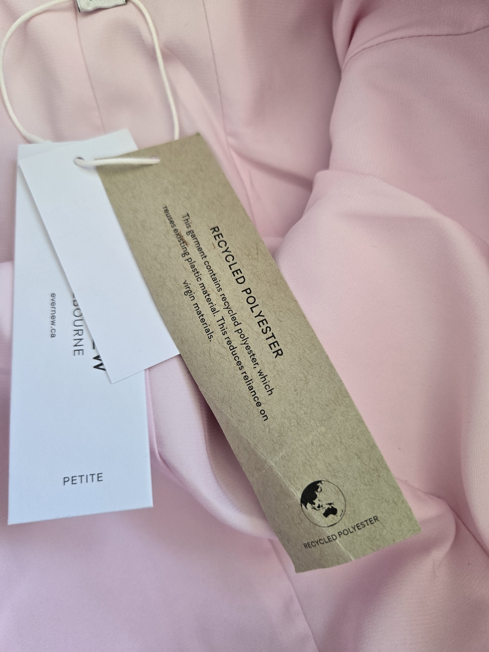 NWT Ever New Sleeveless Hailey Petite Bow Front Mini Dress in Pink Size 8 - Picture 6 of 8